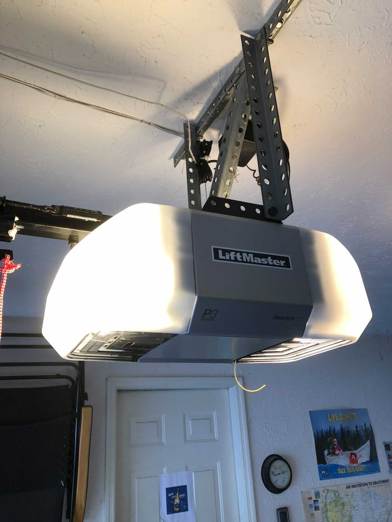 Garage door opener after repair